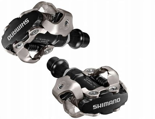 Pedały Rowerowe Zatrzaskowe SPD Shimano PD-M540 + Bloki Czarne BOX Oryginał na Arena.pl