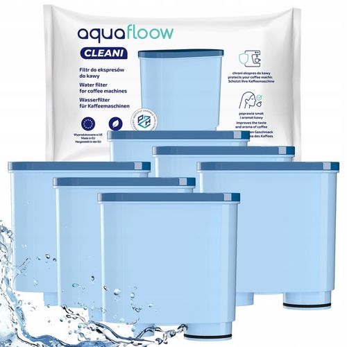 6x filtr AquaFloow do ekspresów Saeco Philips Latte GO AquaClean zamiennik na Arena.pl