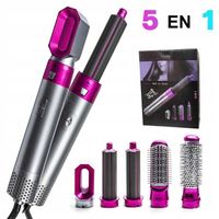suszarka lokówka prostownica zestaw 5w1 PĘDZEL PROSTOWNICA CURLING 1000W