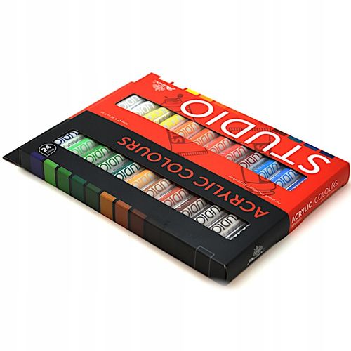 Farby Akrylowe Phoenix 24x12 ml ZESTAW FARB na Arena.pl