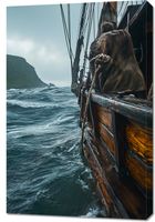 Obraz 60x90cm Statek na Falach