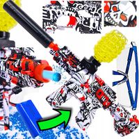 KARABIN M4 AUTOMATYCZNY NA KULKI ŻELOWE WODNE PISTOLET ORBEEZ MASZYNOWY