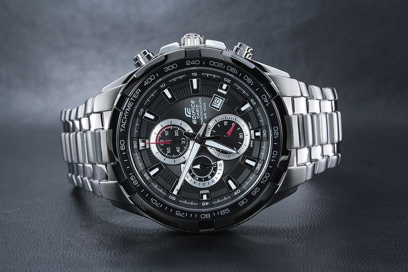 Zegarek Męski Casio EF-539D-1AVEF + BOX zdjęcie 4