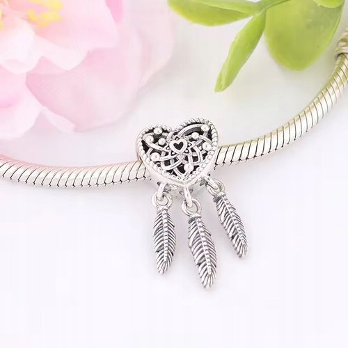 Charms Łapacz Snów Sny Serca S925 MODA TRUSKY na Arena.pl