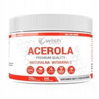 WISH Pharmaceutical Acerola naturalna witamina C, 250 g