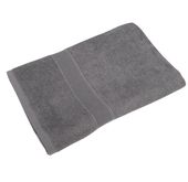 Ręcznik bawełna bawełniany frotte kąpielowy duży 50x90 cm ciemny szary