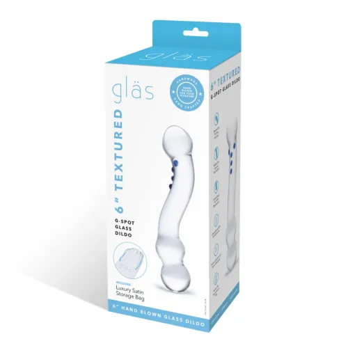 glas curved g-spot - szklany model anatomiczny, szkło borokrzemowe 15 cm na Arena.pl