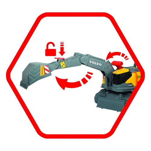 DICKIE Construction Koparka Volvo 30 cm na Arena.pl