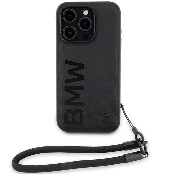 Etui BMW do iPhone 15 Pro 6,1"", Czarny zdjęcie 2