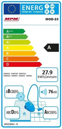 MPM Odkurzacz workowy MOD-23 na Arena.pl