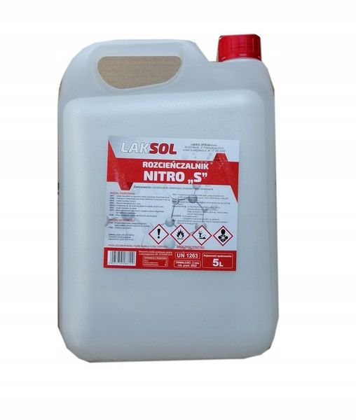 Rozpuszczalnik Laksol Nitro S 5 l zdjęcie 3