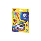 ASTRA Flamastery Stożkowe 12 Kolorów - Twoja kreatywna paleta możliwości