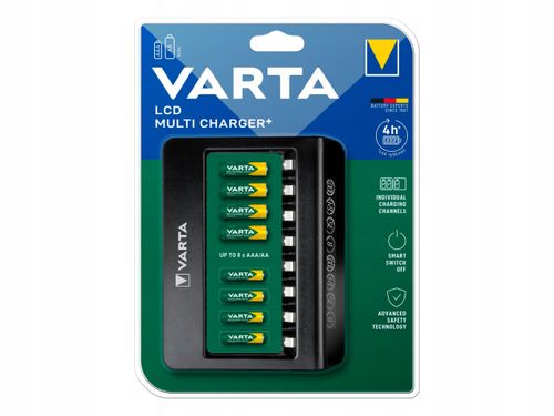 Ładowarka Varta LCD Multi Charger+ 8 AA, AAA na Arena.pl