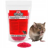 SILNA TRUTKA NA SZCZURY MYSZY GRYZONIE MOCNY ŚRODEK GRANULAT PATENRAT