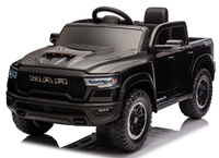 Auto na Akumulator DODGE RAM 4x45W 12V10AH Ekoskóra Koła Eva Pilot Czarny