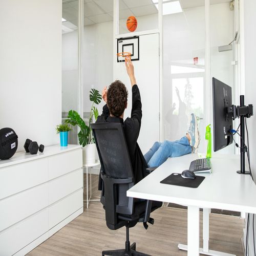 Tablica do koszykówki Pro Mini VirtuFit + 2 piłki i pompka na Arena.pl