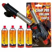 PALNIK GAZOWY KARTUSZ CERAMICZNY LUTLAMPA + 4x GAZ KARTUSZ