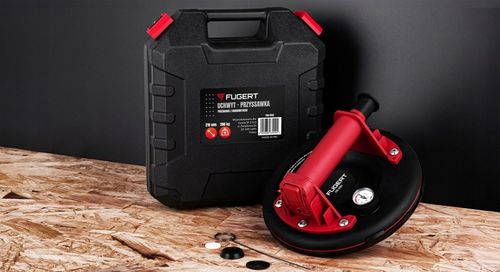 PRZYSSAWKA DO PŁYTEK PRZYSSAWKA PRÓŻNIOWA UCHWYT DO SZYB PŁYTEK GRESU 210MM na Arena.pl