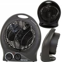 TERMOWENTYLATOR FARELKA GRZEJNIK ELEKTRYCZNY 2000W 3 POZIOMY Z TERMOSTATEM