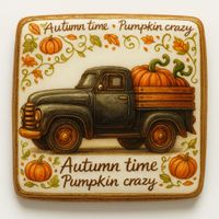 CIASTKO LUKROWANE BLACK OLD TRACK ROZ.M POZIOM JESIEŃ RĘCZNIE ROBIONE