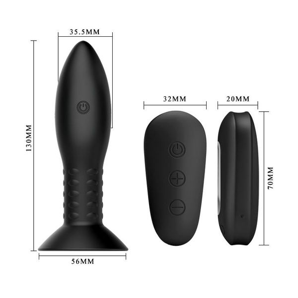Mr Play - Rotation Beads Anal Plug zdjęcie 3