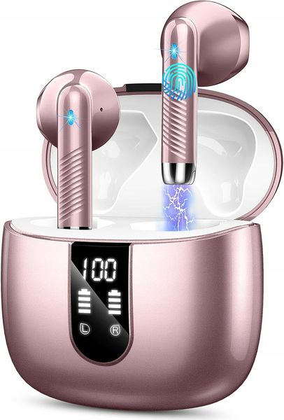 Drsaec J55 Słuchawki Bluetooth różowe zdjęcie 2