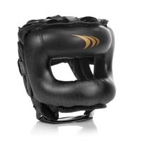 kask z osłoną nosa - pro czarny m r. m