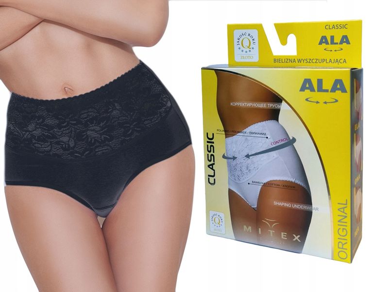 figi modelujące MITEX ALA czarne , bawełna , XL zdjęcie 1