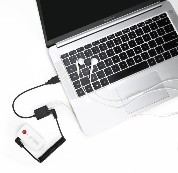 Adapter audio Saramonic EA2L - 2x mini Jack TRS na USB-A zdjęcie 5