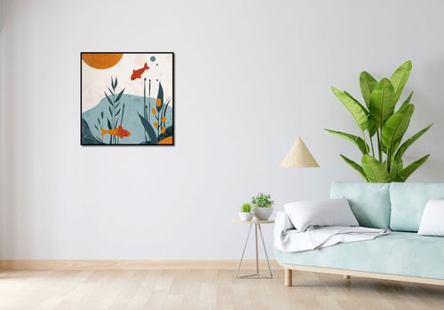 Plakat 70x70cm Podwodny Świat na Arena.pl
