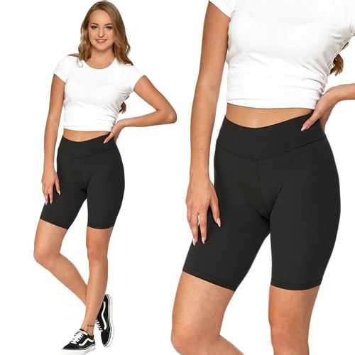 Moraj Mocno Kryjące Legginsy Kolarki z Wysokim Stanem Peach Touch na Arena.pl