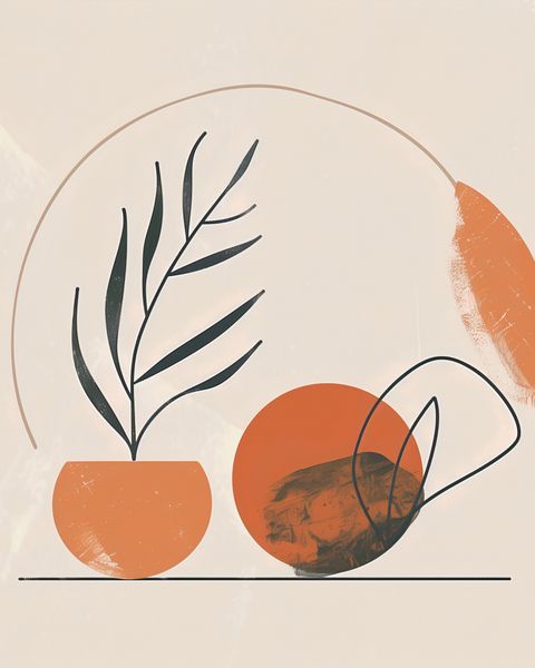 Plakat 40x50cm Tonacja Pasteli zdjęcie 1