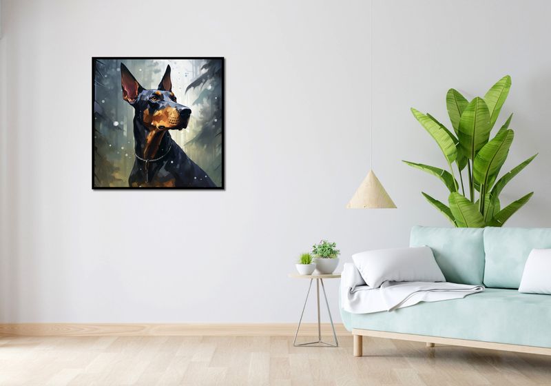 Plakat 80x80cm Odwaga w Oczach zdjęcie 4