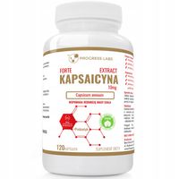 KAPSAICYNA 10mg SILNA ODCHUDZANIE WEGAN 120kap