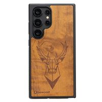 Drewniane Etui Bewood do Samsung Galaxy S25 Ultra JELEŃ IMBUIA