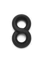 soft silicone jock c ring black