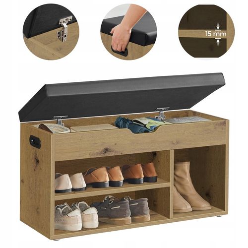 Szafka na buty obuwie artisan z szufladą siedziskiem pojemnikiem na Arena.pl