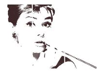 60 90CM OBRAZ 3 ELEM AUDREY HEPBURN ŚCIENNY DRUK PŁÓTNO