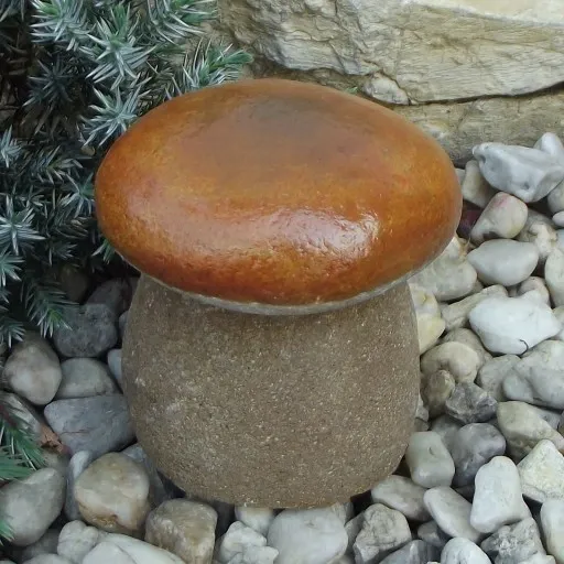 figurka dekoracja borowik do ogrodu na prezent zdjęcie 2