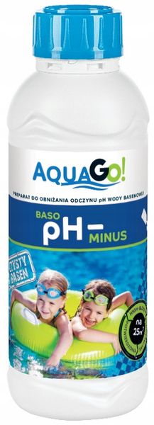 preparat do obniżana odczynu Ph wody Aqua Go Baso zdjęcie 1