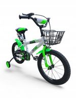 ROWEREK DZIECIĘCY 16 CALI ROWER DLA CHŁOPCA BIDON KÓŁKA BOCZNE dla 3+ lat