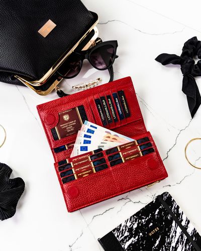 elegancki portfel damski na magnes - peterson na Arena.pl