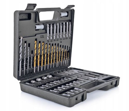 Zestaw Wierteł I Bitów 57El W Walizce Mp0608 na Arena.pl