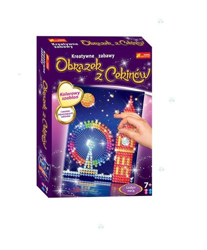 CEKINOWY OBRAZEK LONDYN NOCĄ na Arena.pl