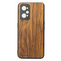 drewniane etui realme gt 2 / gt neo 2 / gt neo 3t imbuia