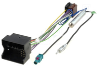 Iso adapter + separator antenowy wzmacniacz FAKRA - DIN CITROEN PEUGEOT