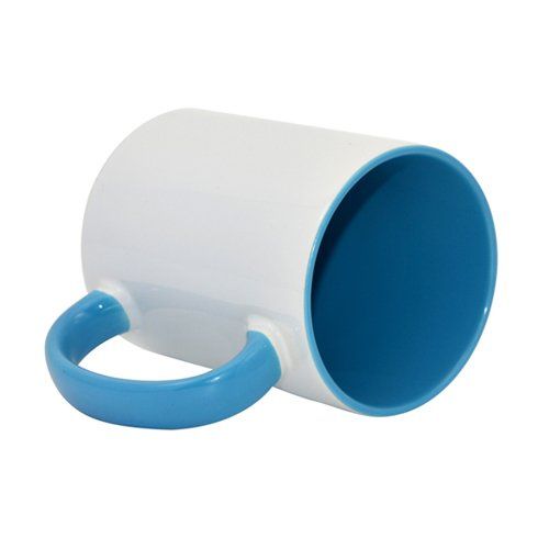 Kubek MAX 450ml FUNNY Błękitny Sublimacja Termotransfer zdjęcie 2