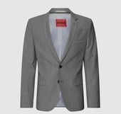 HUGO Marynarka 50490976 Arti jasnoszary roz.50