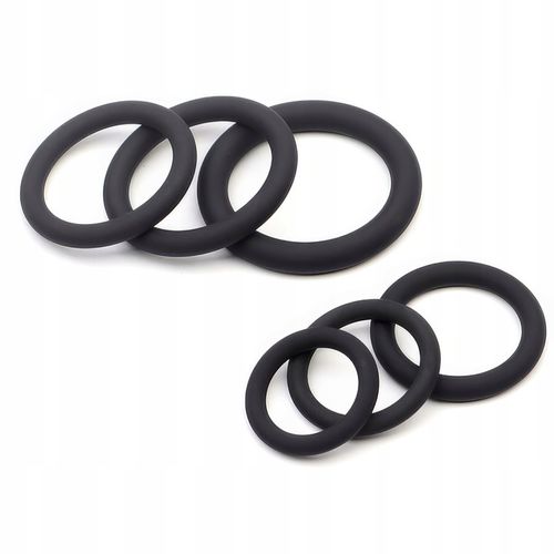 PIERŚCIENIE EREKCYJNE NA PENISA ZESTAW RING 6 SZT PRZEDŁUŻONY STOSUNEK na Arena.pl