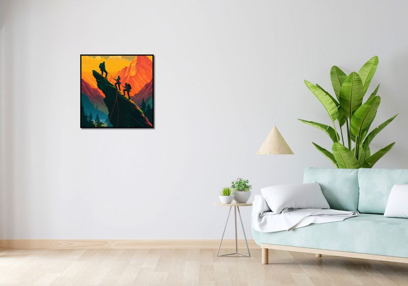 Plakat 60x60cm U Szczytu zdjęcie 4